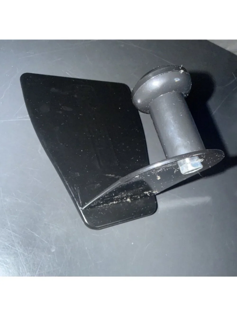 U S General Black Metal Tool Box Paper Towel Holder Hooks Magnetic Garage Cave